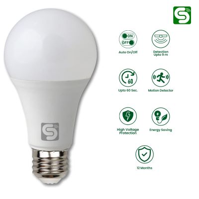 Motion Sensor Bulb Auto Dimmable Motion Sensor Bulb